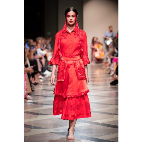 Romani Midi Skirt - Heritage