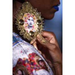 Romani Earrings - Madonna