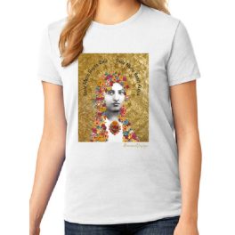 Romani Women's T-Shirt - Golden Madonna