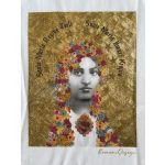 Romani Women's T-Shirt - Golden Madonna