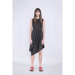 Romani Unisex Asymmetric Mididress