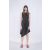 Romani Unisex Asymmetric Mididress