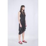 Romani Unisex Asymmetric Mididress
