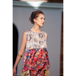 Romani Midi Dress - Paradise
